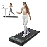 Mobvoi Tapis Roulant Elettrico Plus Salvaspazio 1-6km/h Sotto la Scrivania Compatto 2 in 1 Walking Pad per l'ufficio di casa 2,25 HP Jogging Machine Altoparlante Telecomando 120 kg Ampia Area di Corsa