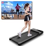 Superun Raceable Tapis Roulant Elettrico Adatto per Dispositivi Indossabili ad Alta Tecnologia, Walking Pad con Controllo APP da Max 136 kg per Casa con Corsi di Formazione Gratuiti